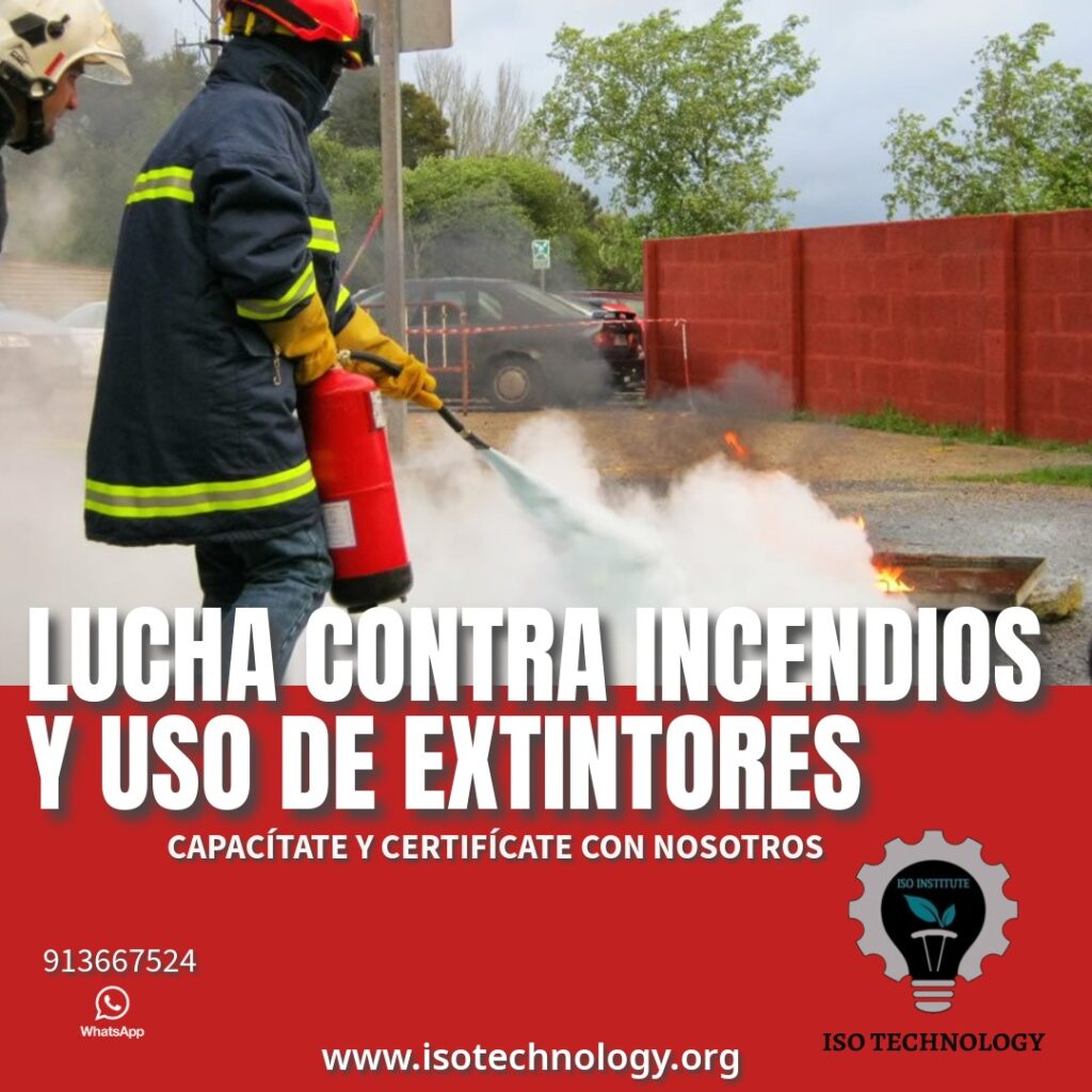 LUCHA CONTRA INCENDIOS Y USO DE EXTINTORES