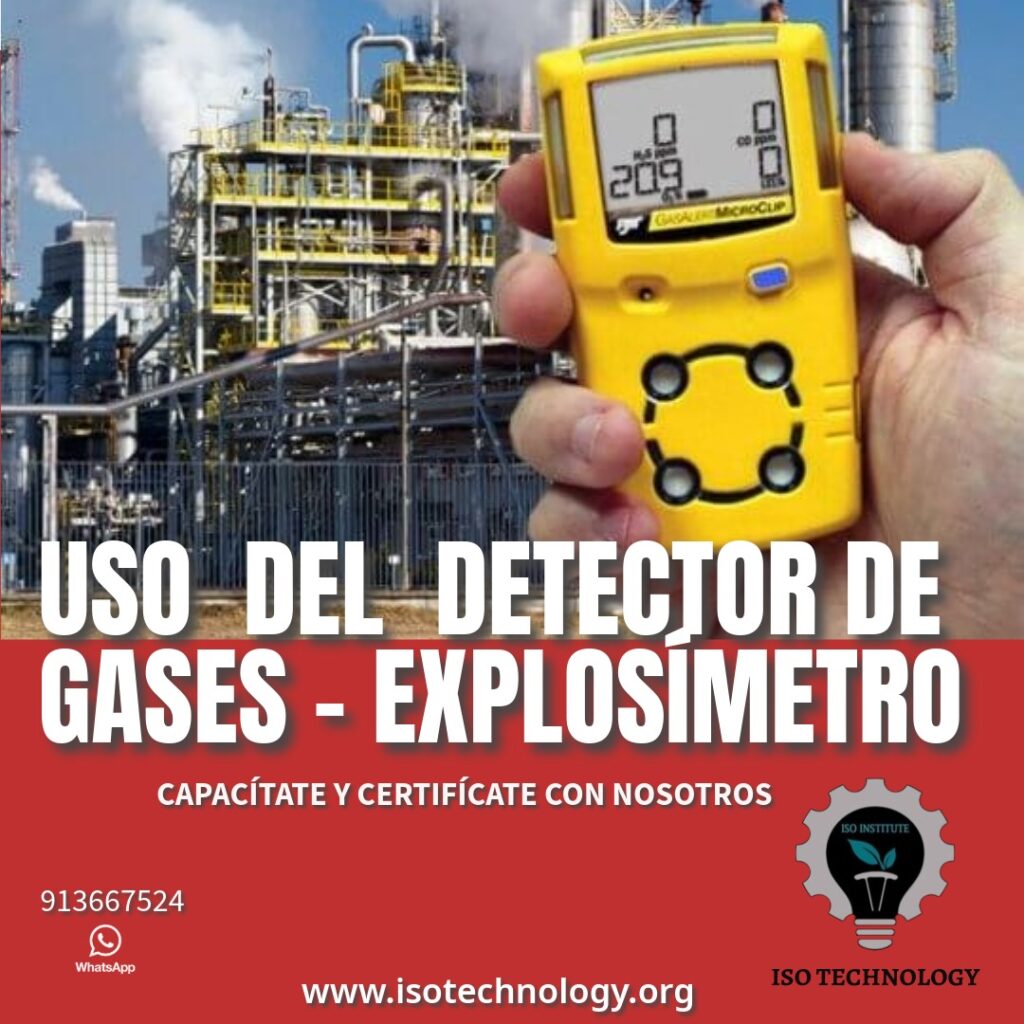 USO DEL DETECTOR DE GASES - EXPLOSÍMETRO